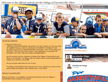 Tablet Screenshot of garrettsville.org